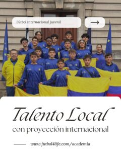 De Armenia para el mundo: Formando futbolistas globales

El talento no tiene fronteras. Impulsamos el futuro de los jóvenes a través de un modelo único que une fútbol de alto nivel, inglés y liderazgo. 

Descubre cómo abrimos puertas a torneos internacionales, becas y campamentos de visoria en el extranjero. ¡Llegó el momento de trascender!